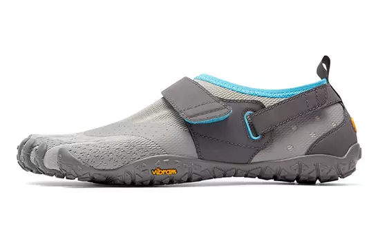 Кроссовки женские низкие серые Vibram