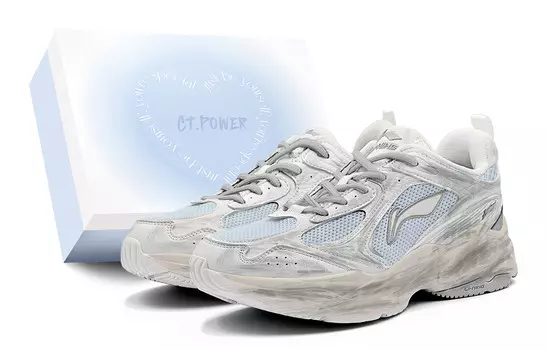 Кроссовки женские низкие синие Lining