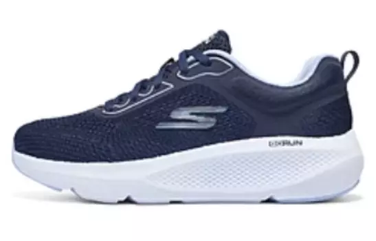 Кроссовки женские низкие синие Skechers