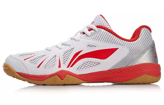 Кроссовки женские низкие стандартные белые/красные Li Ning Lining