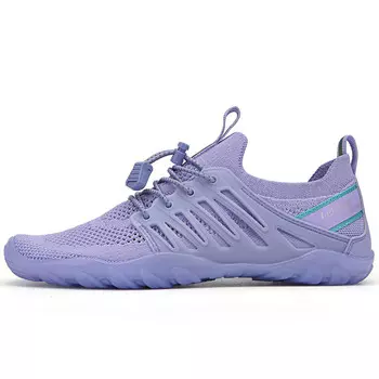 Кроссовки женские низкие светло-фиолетовый Leyang