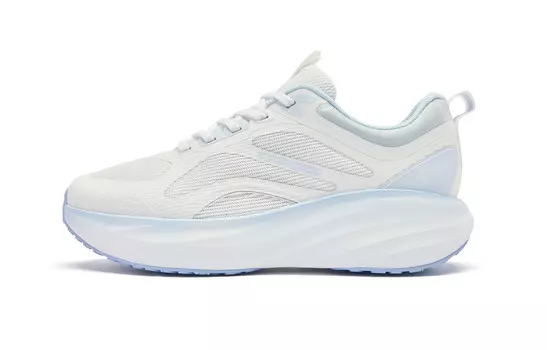 Кроссовки женские низкие White / Fantasy Blue Qiaodan