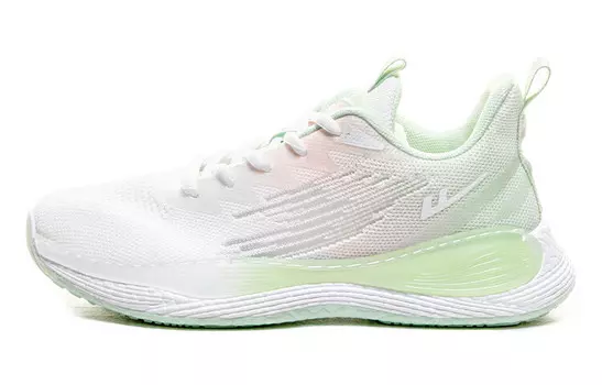 Кроссовки женские низкие зеленые Warrior