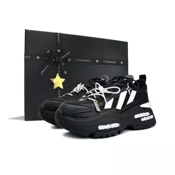 Кроссовки женские OZGAIA Lifestyle С Низким берцем Черного /Белого цвета Adidas Originals