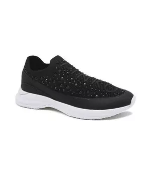 Кроссовки женские Pinko легкие с декором, черный