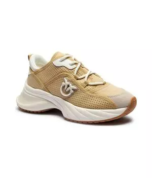 Кроссовки женские Pinko с добавлением кожи, бежевый