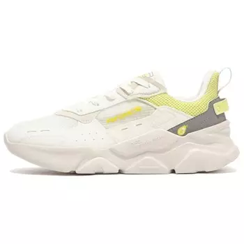 Кроссовки женские Prism 2 SE Lifestyle с Низким берцем Из Перьев Белого /Темно-зеленого цвета 361°