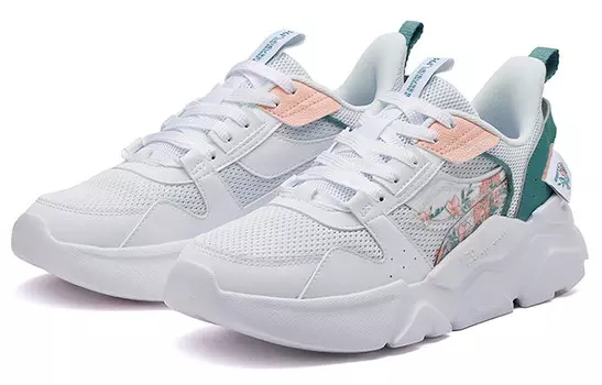 Кроссовки женские Prism SE с низким верхом, белые/бирюзовые 361°