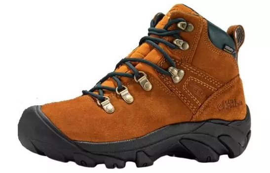 Кроссовки женские Pyrenees Hiking Shoes High-top Light Brown Keen