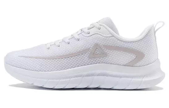 Кроссовки женские Qingyi с низким верхом, белые/розовые Peak