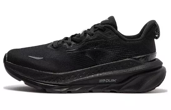 Кроссовки женские Red Flame 3 с низким верхом цвета обсидиан черный 361°