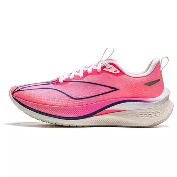 Кроссовки женские Red Hare 7 Pro Running с низким верхом, флуоресцентно-розовые Lining