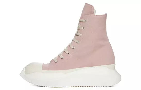 Кроссовки женские Rick Owens DRKSHDW Abstract High Top, розовый