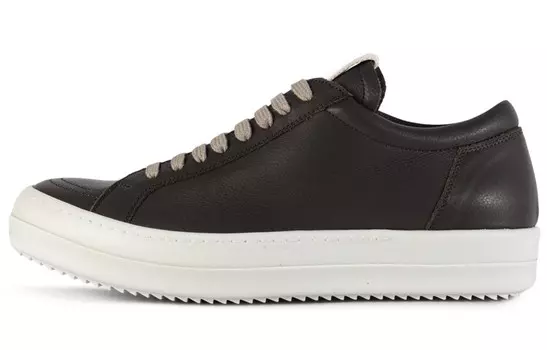 Кроссовки женские Rick Owens низкие, черный / белый