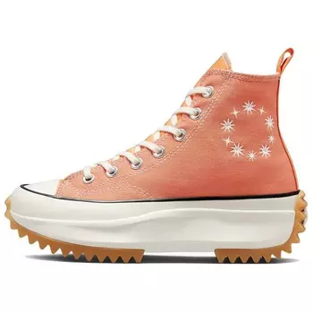 Кроссовки женские Run Star Hike Canvas, цвет оранжевый, средний Converse