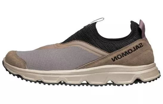 Кроссовки женские Rx Moc 3.0 с низким верхом бежево-коричневые Salomon