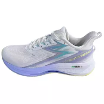 Кроссовки женские с низким верхом 361°, белый/серый/фиолетовый