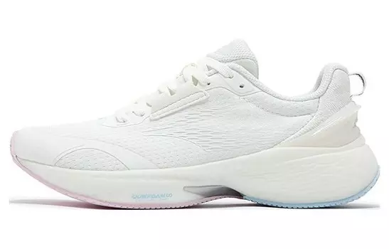 Кроссовки женские с низким верхом 361°, белый/розовый