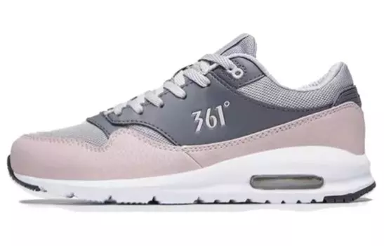 Кроссовки женские с низким верхом 361°, цвет Mesh-Rose Dirty Pink / Space Grey