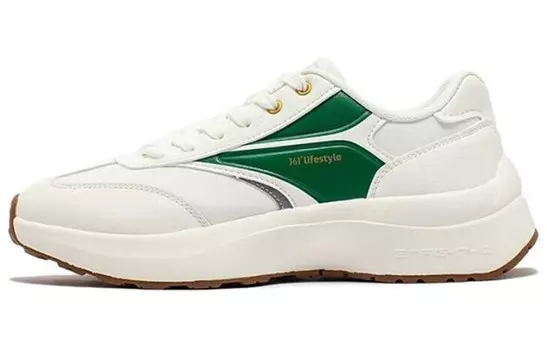 Кроссовки женские с низким верхом 361°, цвет Feather white/malachite