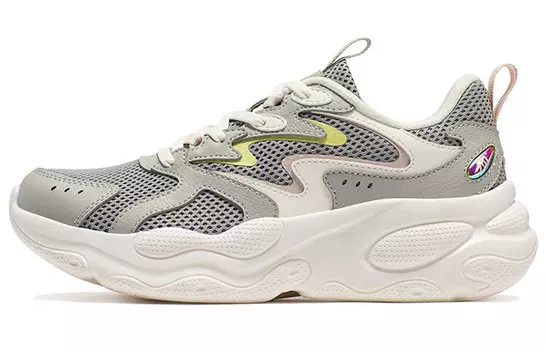 Кроссовки женские с низким верхом 4U серый/белый 361°