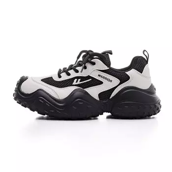 Кроссовки женские с низким верхом белого/черного цвета Warrior