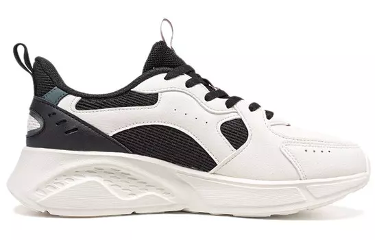 Кроссовки женские с низким верхом белого/черного цвета 361°