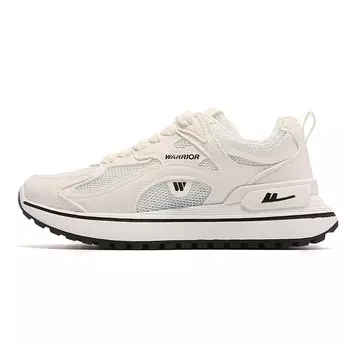 Кроссовки женские с низким верхом белого/черного цвета Warrior 1927