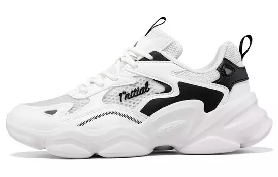 Кроссовки женские с низким верхом белого/черного цвета 361°