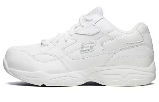 Кроссовки женские с низким верхом белого цвета Skechers