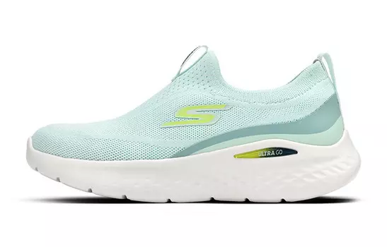 Кроссовки женские с низким верхом белого цвета Skechers