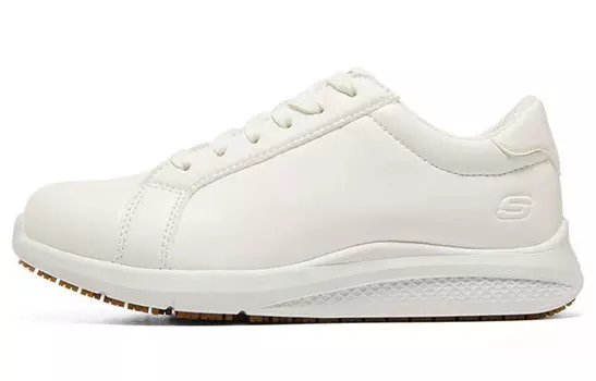 Кроссовки женские с низким верхом белого цвета Skechers