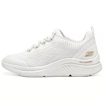 Кроссовки женские с низким верхом белого цвета Skechers, белый