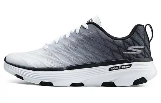 Кроссовки женские с низким верхом белые/черные Skechers