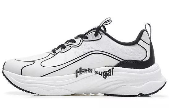 Кроссовки женские с низким верхом белые/черные Xtep