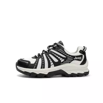 Кроссовки женские с низким верхом, белые/черные Jeep