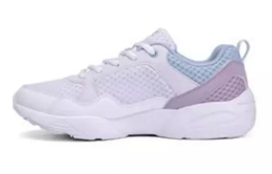 Кроссовки женские с низким верхом белые/фиолетовые Xtep