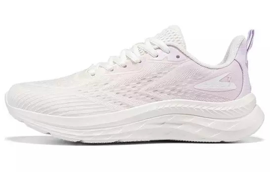 Кроссовки женские с низким верхом белые/фиолетовые 361°