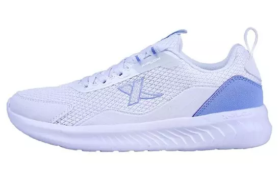 Кроссовки женские с низким верхом белые/фиолетовые Xtep