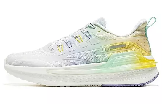 Кроссовки женские с низким верхом белые/голубые/желтые/фиолетовые Erke