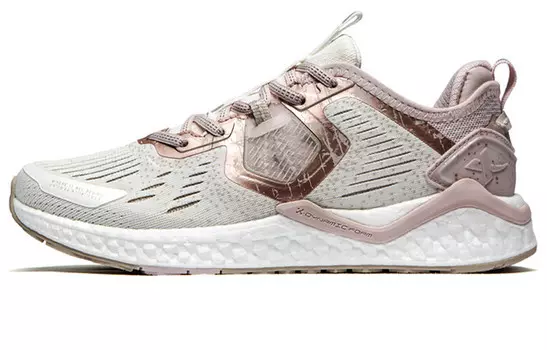 Кроссовки женские с низким верхом белые/красные Xtep