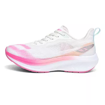 Кроссовки женские с низким верхом, белые/персиково-розовые Lotto