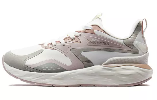 Кроссовки женские с низким верхом белые/розовые/красные Xtep