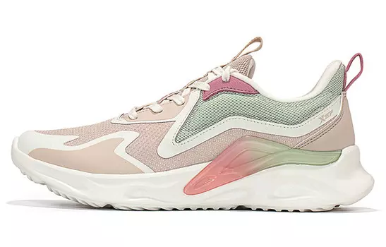 Кроссовки женские с низким верхом белые/серые Xtep