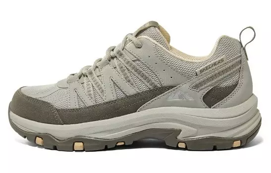 Кроссовки женские с низким верхом белые/серые Skechers