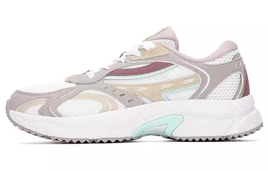 Кроссовки женские с низким верхом Белые/серые/красные/синие Xtep