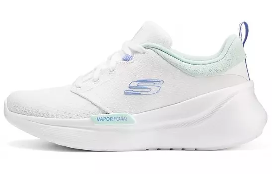 Кроссовки женские с низким верхом, белые/синие Skechers