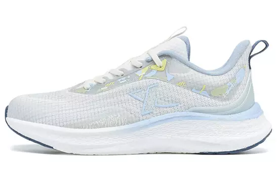 Кроссовки женские с низким верхом, белые/синие Xtep