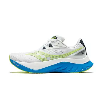 Кроссовки женские с низким верхом белые/зеленые Saucony