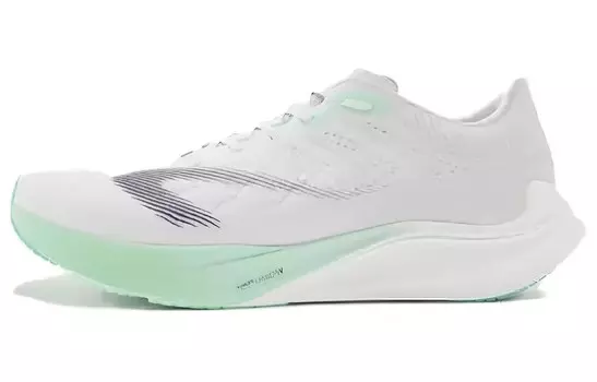 Кроссовки женские с низким верхом белые/зеленые Decathlon